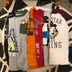 4T boys long sleeved shirts bundle